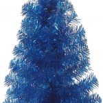 Blue Table Top Christmas Trees
