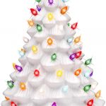 Ceramic White Christmas Trees