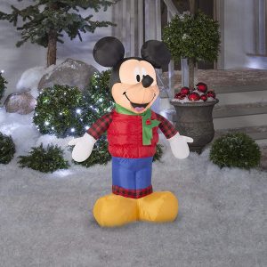 Christmas Yard Inflatables - Christmas Carol Mickey