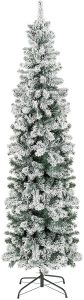 Pencil Flocked Christmas Tree