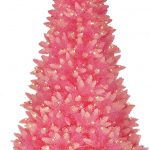 Pink Pre LIt Christmas Trees