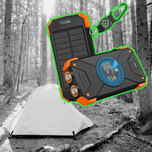 Solar Power Bank for Camping and Emergencies