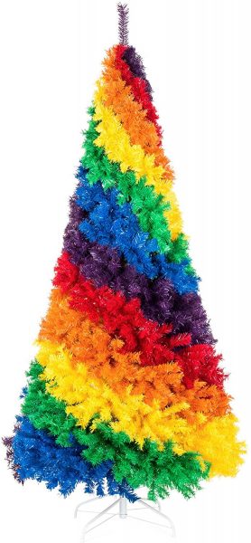 Rainbow Artificial Christmas Trees