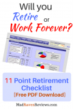 Retirement Preparation Checklist [Free PDF] with Calculator, Spreadsheet [Free Trial]