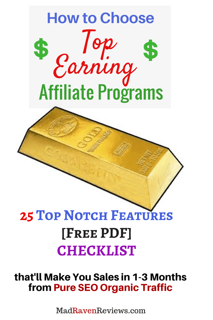 How to Analyze Top Earning Affiliate Programs Checklist [Free PDF]