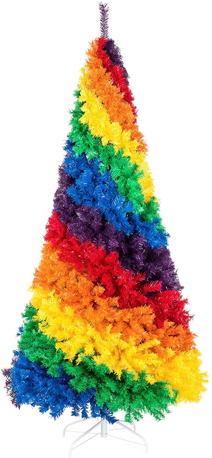 Rainbow Artificial Christmas Trees